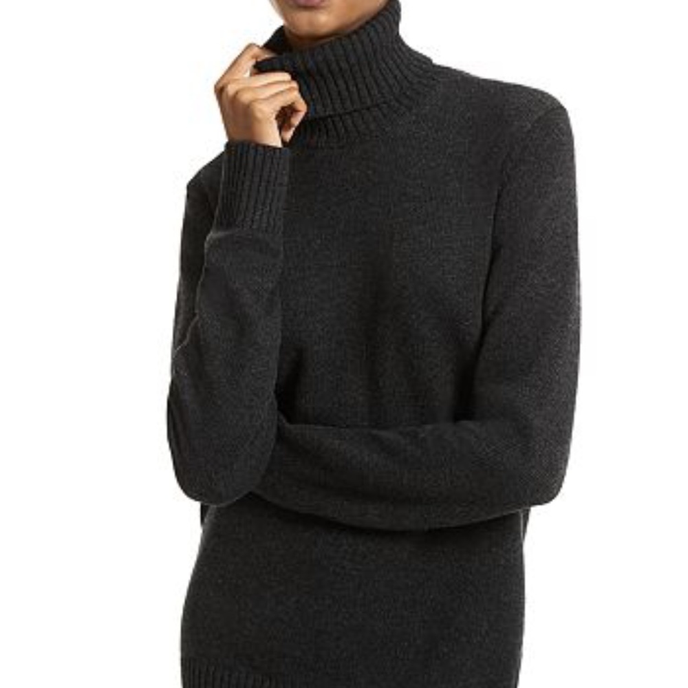 MICHAEL Michael Kors Charcoal Gray Turtleneck Sweater